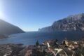 Panorama verso il lago di Garda dal Belvedere di Torbole