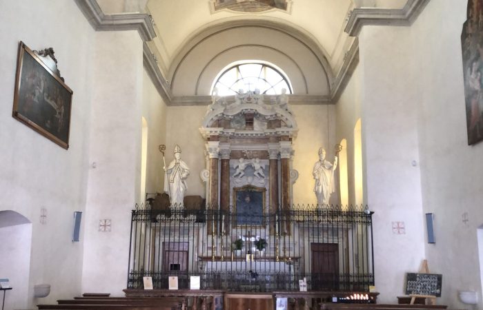 Chiesa di Sant'Antonio l'interno - Dro