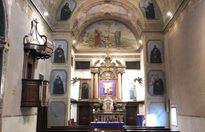 Chiesa di Santa Maria di Reggio l'interno - Arco