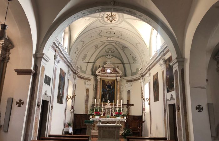 Interno chiesa San Zenone